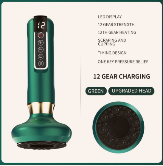 Electric Vacuum Cupping Massager For Body Anti-Cellulite Suction Cup Gua Sha Massage Body Cups Guasha Fat Burning Slimming Jars - Image 4