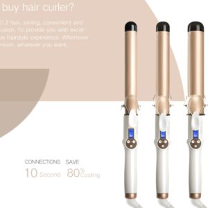 Hair Curler Lcd Curling Iron