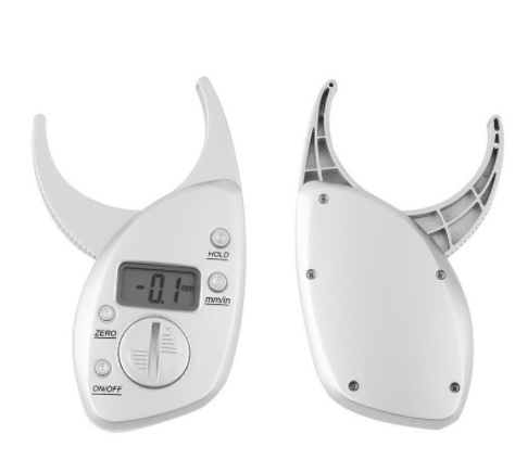 Digital Body Fat Caliper Skinfold Caliper LCD Display Analyzer Tape Measure Pack Slimming Scales Loss Weight Anti-slip Handle - Image 3