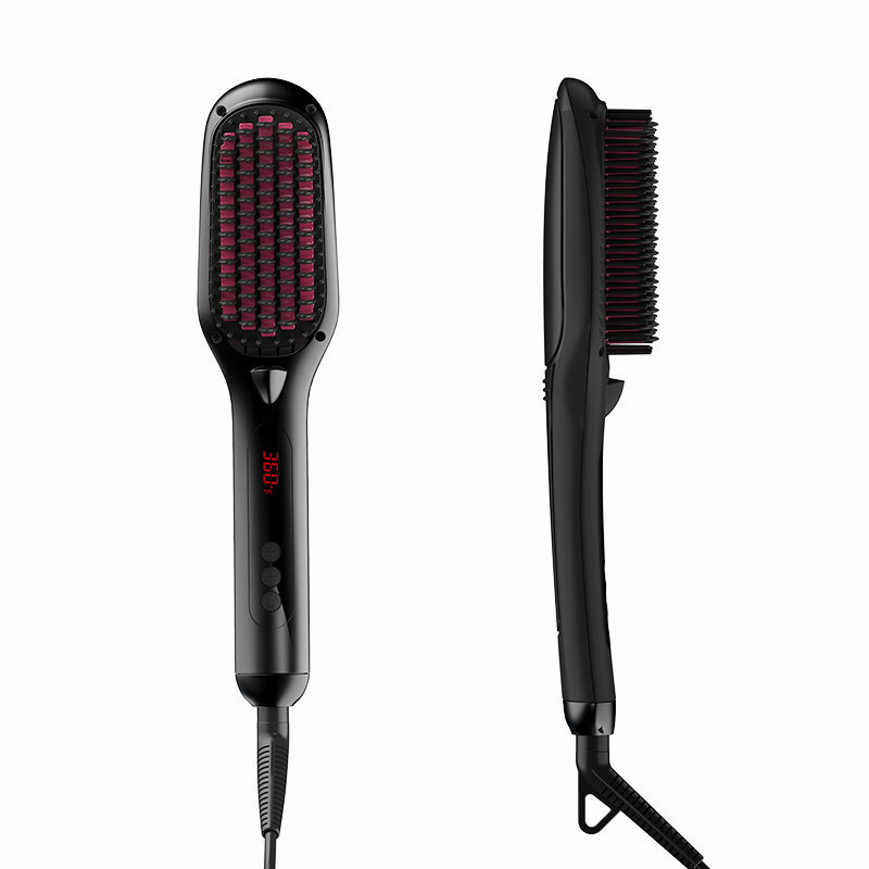 Lcd Liquid Crystal Display Hair Straightening Comb - Image 5