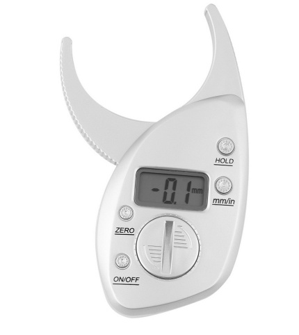 Digital Body Fat Caliper Skinfold Caliper LCD Display Analyzer Tape Measure Pack Slimming Scales Loss Weight Anti-slip Handle - Image 4
