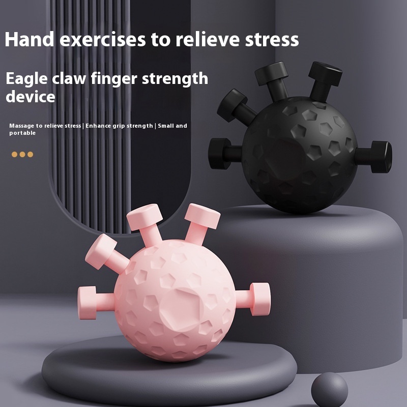 Gym Finger Hand Strengthener Grip Adjustable Resistance Hand Balls Gripper Exerciser For Forearm Strength Climbing Training - Image 7