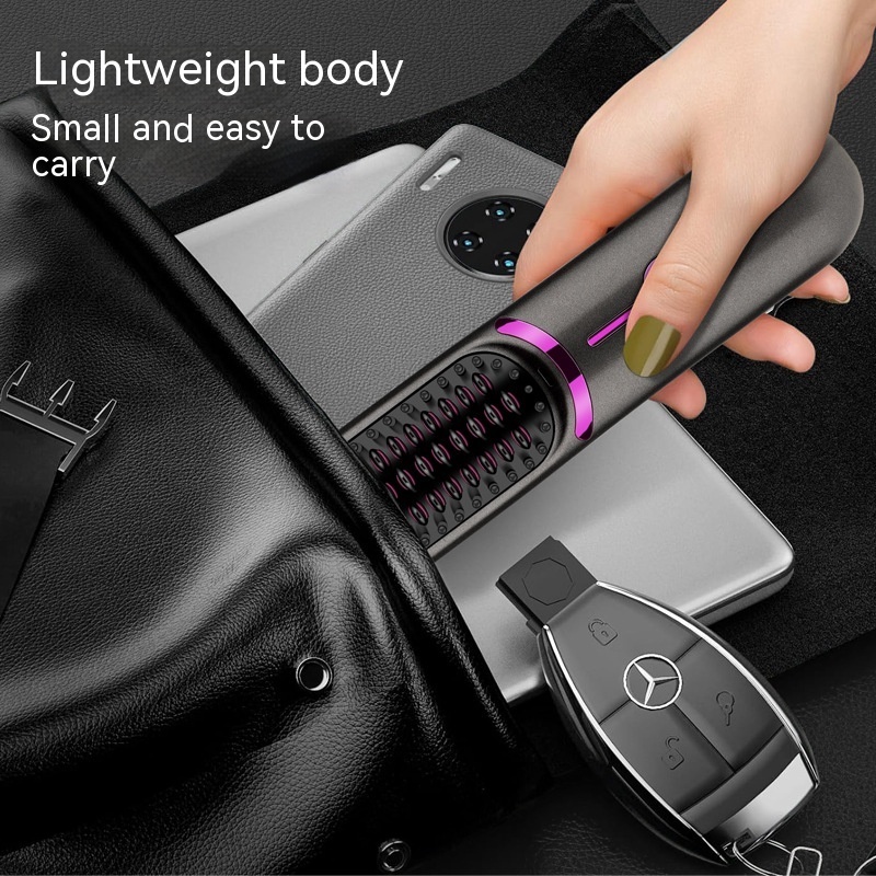 Wireless Straight Comb USB Charging Hairdressing Comb Rolls - Image 5