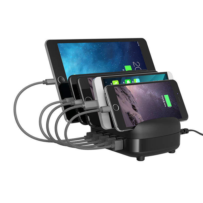 Usb charger mobile phone tablet charging station - Image 2