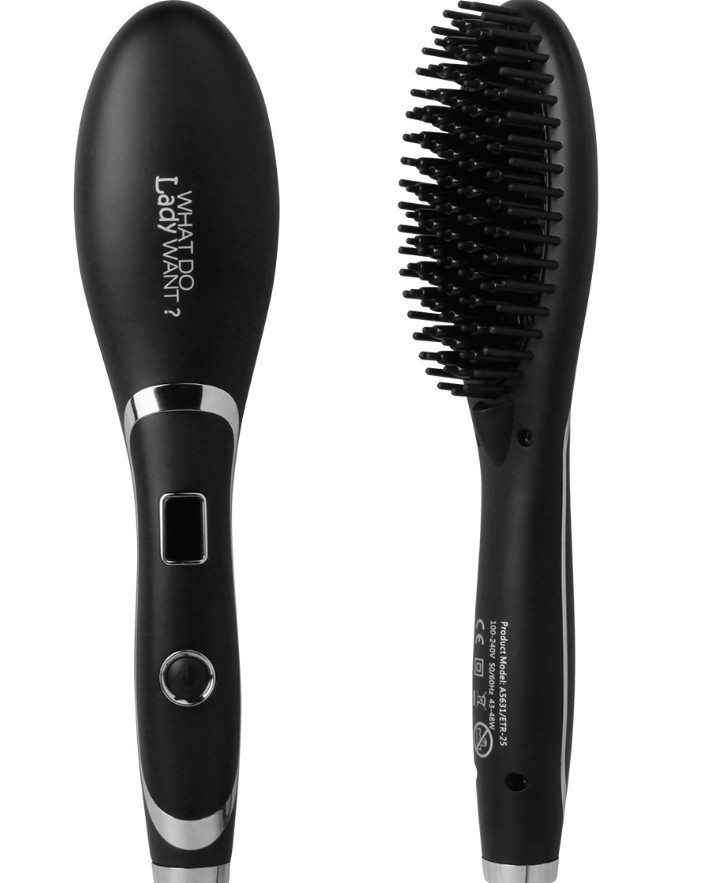 Ceramic Hair Straightening Brush - Image 7