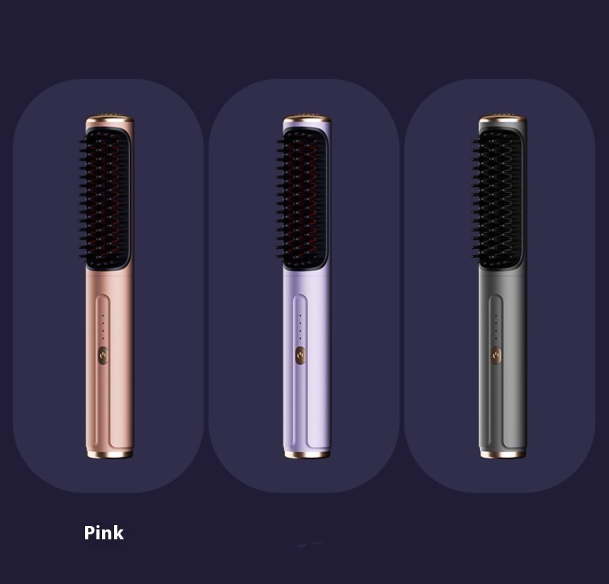 Wireless Straight Comb Anion Does Not Hurt Hair Portable For Curling Or Straightening - Image 6
