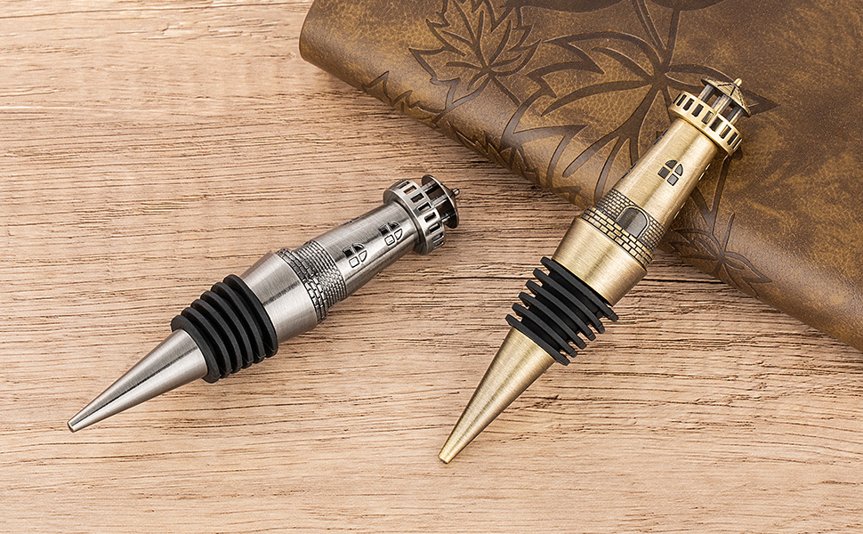 Creative Lighthouse Wine Stopper, Seals The Aroma Of Wine, Protects High-quality Wine, And Serves As A Premium Tool For Wine Preservation. - Image 4