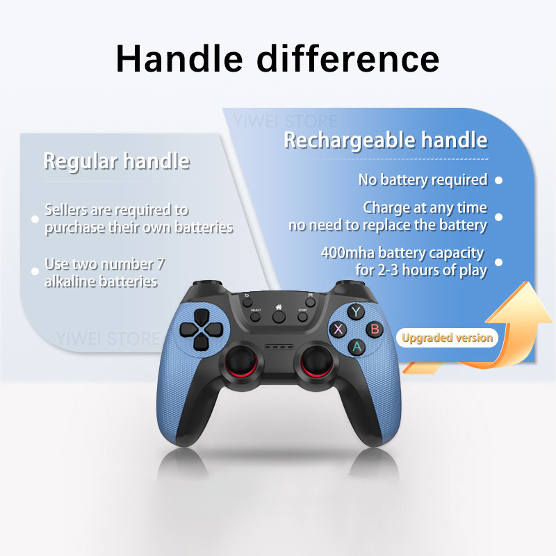 X2 Blue Game Console 4K Double Connection Battle Wireless - Image 3