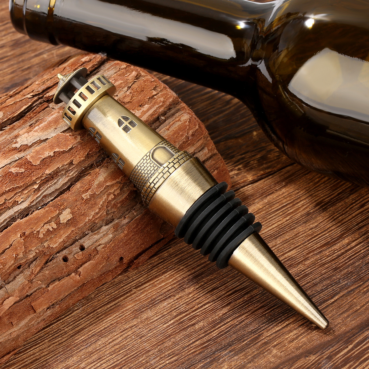 Creative Lighthouse Wine Stopper, Seals The Aroma Of Wine, Protects High-quality Wine, And Serves As A Premium Tool For Wine Preservation. - Image 5