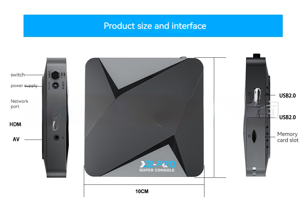 Home Video Three System Integrated Game Set-top Box - Image 5