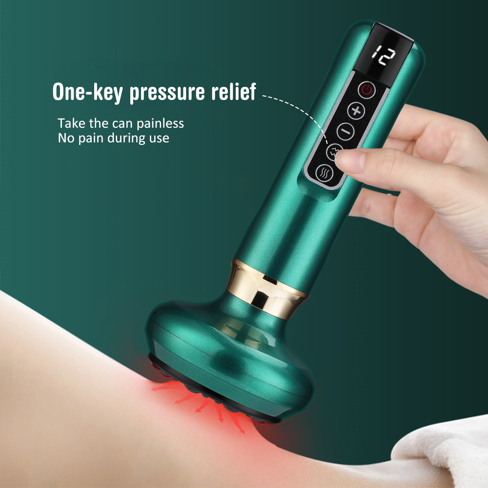 Electric Vacuum Cupping Massager For Body Anti-Cellulite Suction Cup Gua Sha Massage Body Cups Guasha Fat Burning Slimming Jars - Image 3