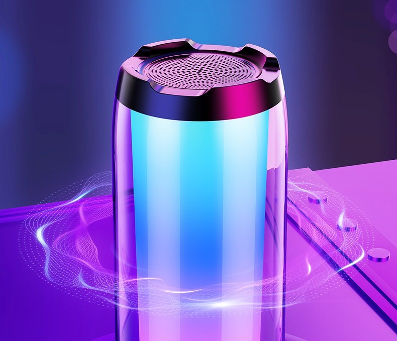 Atmospheric Ambient Light Gaming House Desktop Computer Romantic Room Smart Bluetooth Speaker - Image 3