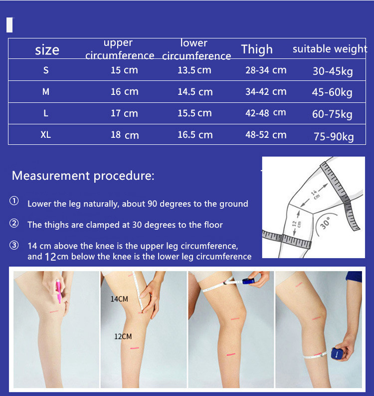 Sports Running Fitness Protection Knee Pads Brace Strap - Image 2