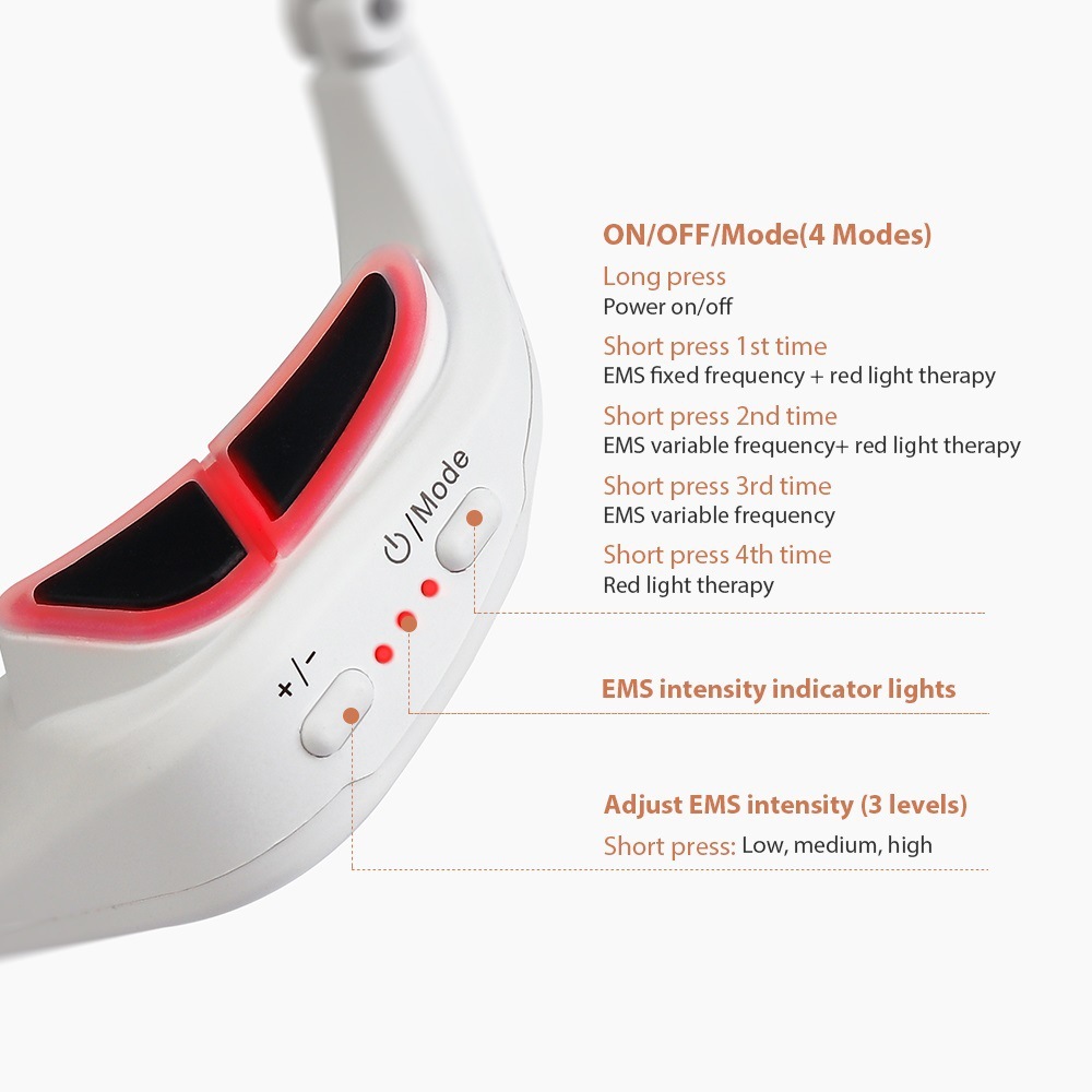 Eye Massager Relieves Eye Fatigue Eyes Massage Glasses Eye Fatigue Relief Massager Under-Eye Glasses Massager - Image 4