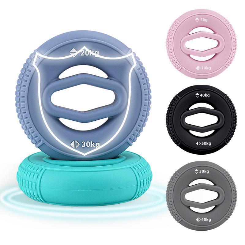 Hand Grip Strengthener Hand Finger Exerciser Forearm Rings Hand Exerciser Silicone Squeezer Grippers For Finger - Image 5