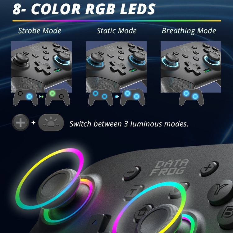 Black Lightning Wireless Elite Bluetooth Handle - Image 3