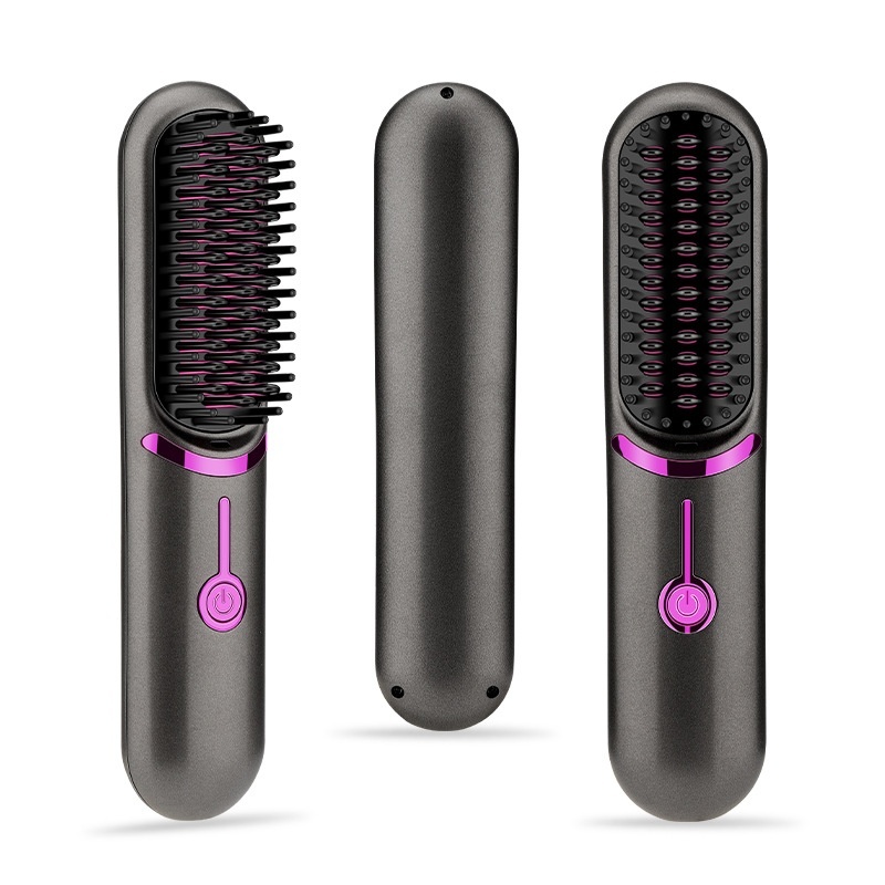 Wireless Straight Comb USB Charging Hairdressing Comb Rolls - Image 3