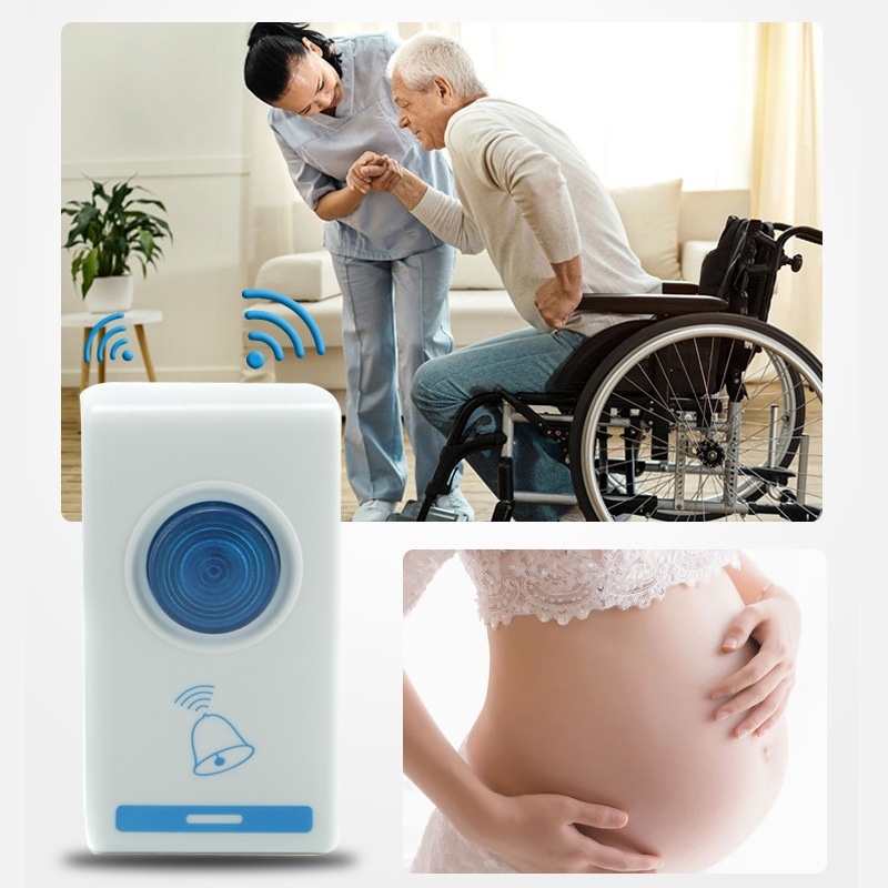 Wireless Remote Control Multi-style Doorbell Household Building Equipment Crystal Oscillator Digital 704 - Image 9