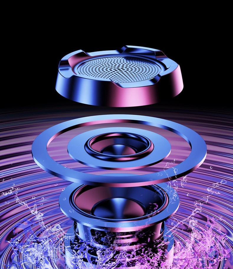 Atmospheric Ambient Light Gaming House Desktop Computer Romantic Room Smart Bluetooth Speaker - Image 8