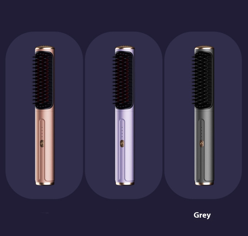 Wireless Straight Comb Anion Does Not Hurt Hair Portable For Curling Or Straightening - Image 4