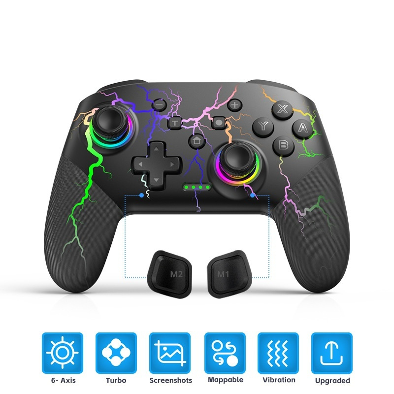 Black Lightning Wireless Elite Bluetooth Handle - Image 2