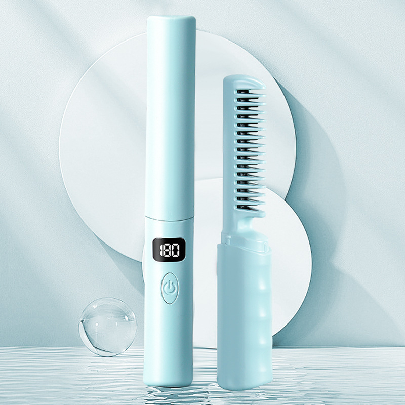 LCD Charging Portable Straight Comb - Image 3