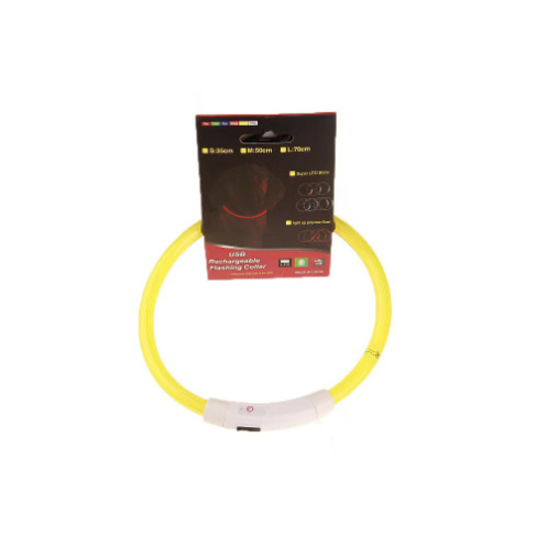 Pet Flashing Collar USB Rechargeable Glowing Necklace Safety Collar Light Up Collars For Night Walking Electric Dog Collar Neon - Image 10