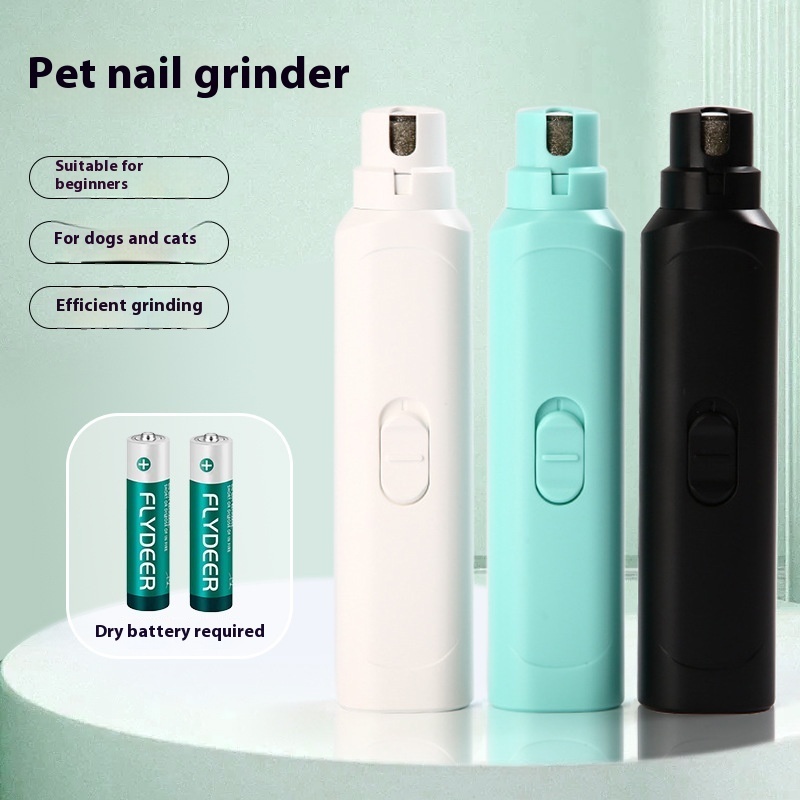 Pet Nail Grinder Dog Cat Battery Model Nail Trimmer Large And Small Dogs Nail Clippers Pet Grooming Tools Pet Products - Image 3